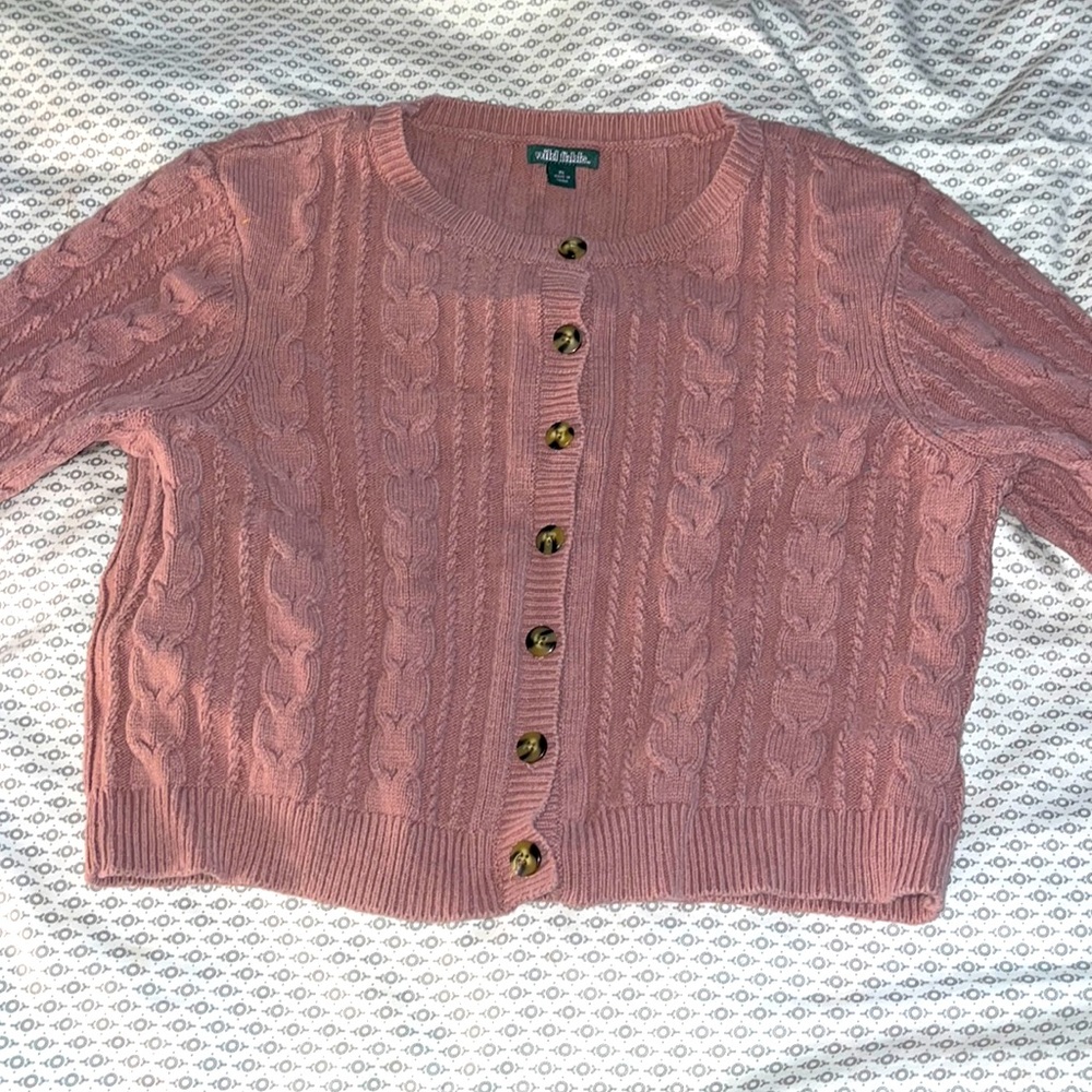 Crop-top Cardigan